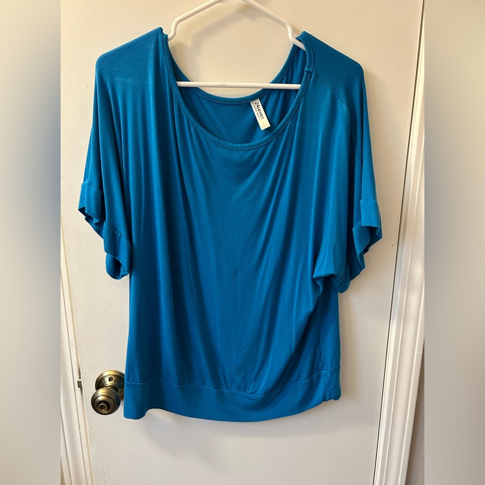 Loose fitting large women’s blouse